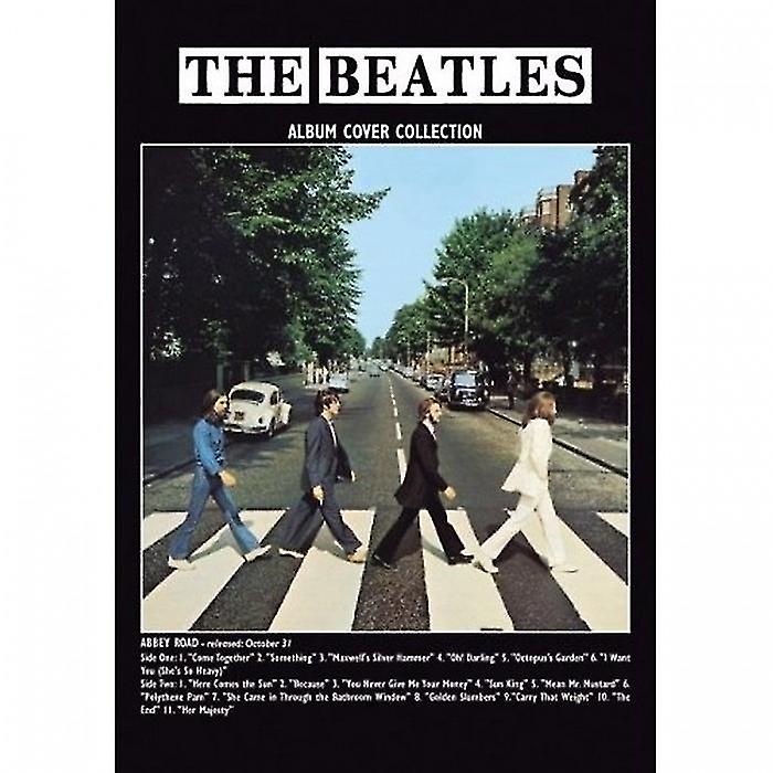 Postal de The Beatles Abbey Road