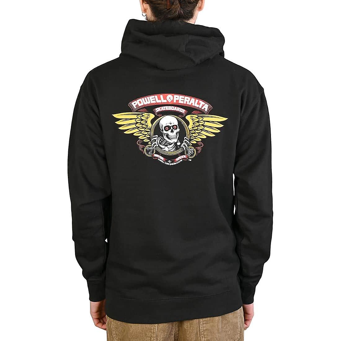Powell Peralta Winged Ripper Pullover Hoodie - Preto