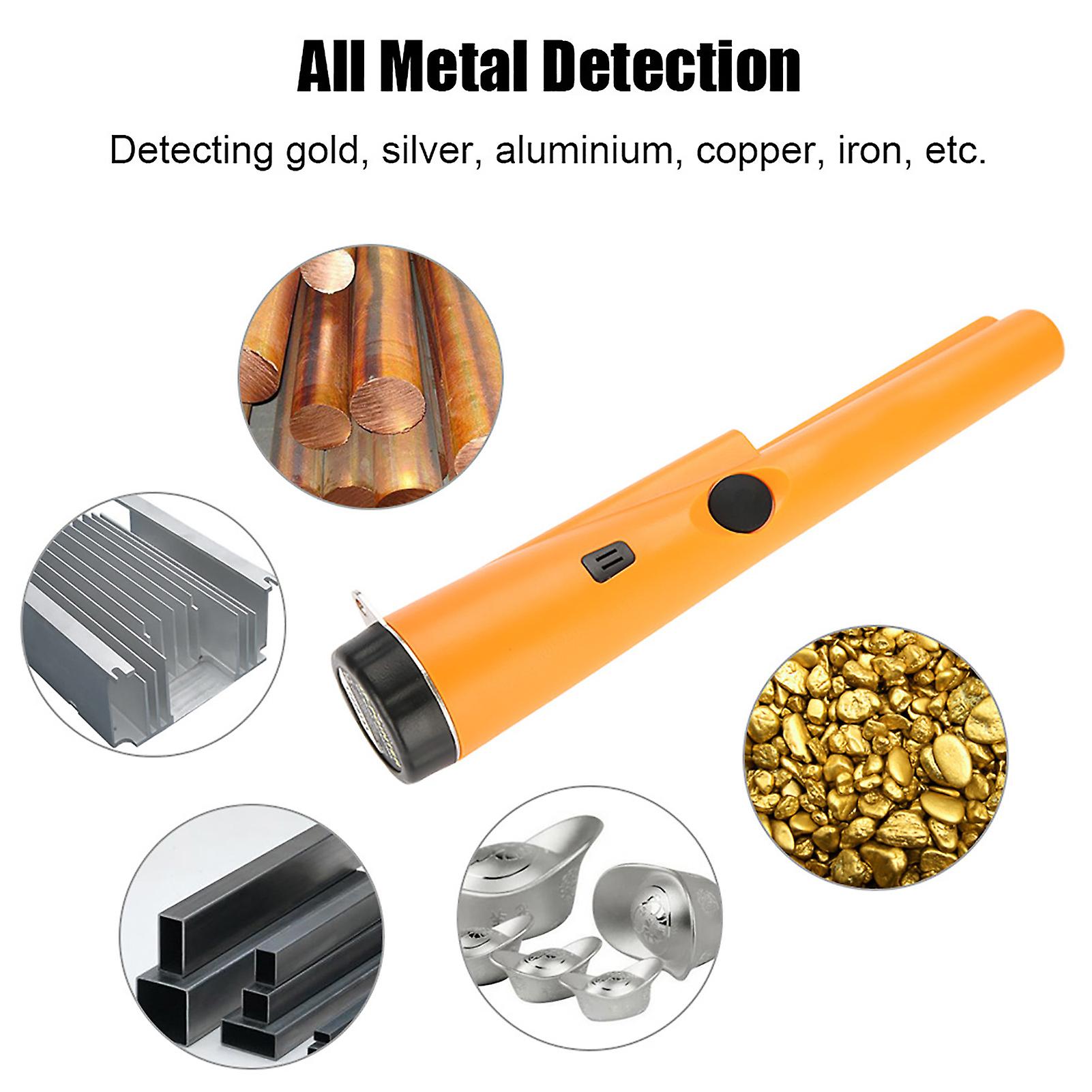 360° Detection Pin Pointer High Sensitivity All Metals Scanning Metal Detector Pinpointer