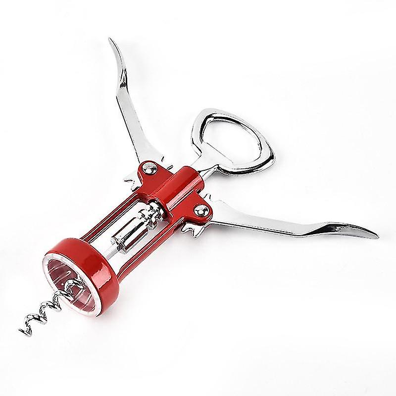ボトルオープナークリエイティブ亜鉛合金ワインボトルオープナー多機能自動ワインオープナーレッド