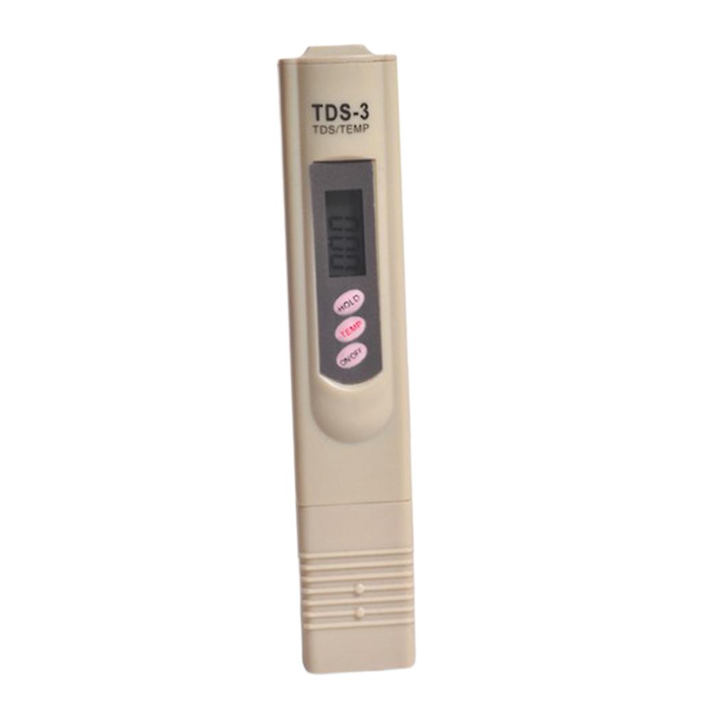 Precise TDS Meter Digital Water Tester for Hydroponics, Aquariums Wine Red