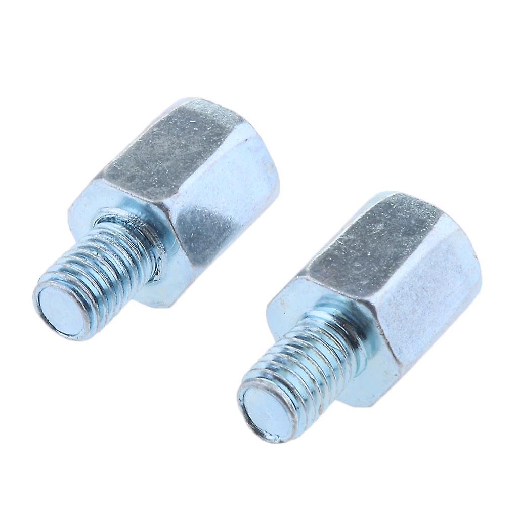 Motorcycle Rearview Mirror 8mm Reverse to 8mm Reverse Thread Adapter Screw