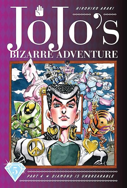 Jojos Bizarre Adventure Part 4diamond Is Unbreakable Vol. 5 by Hirohiko Araki Hardback Book