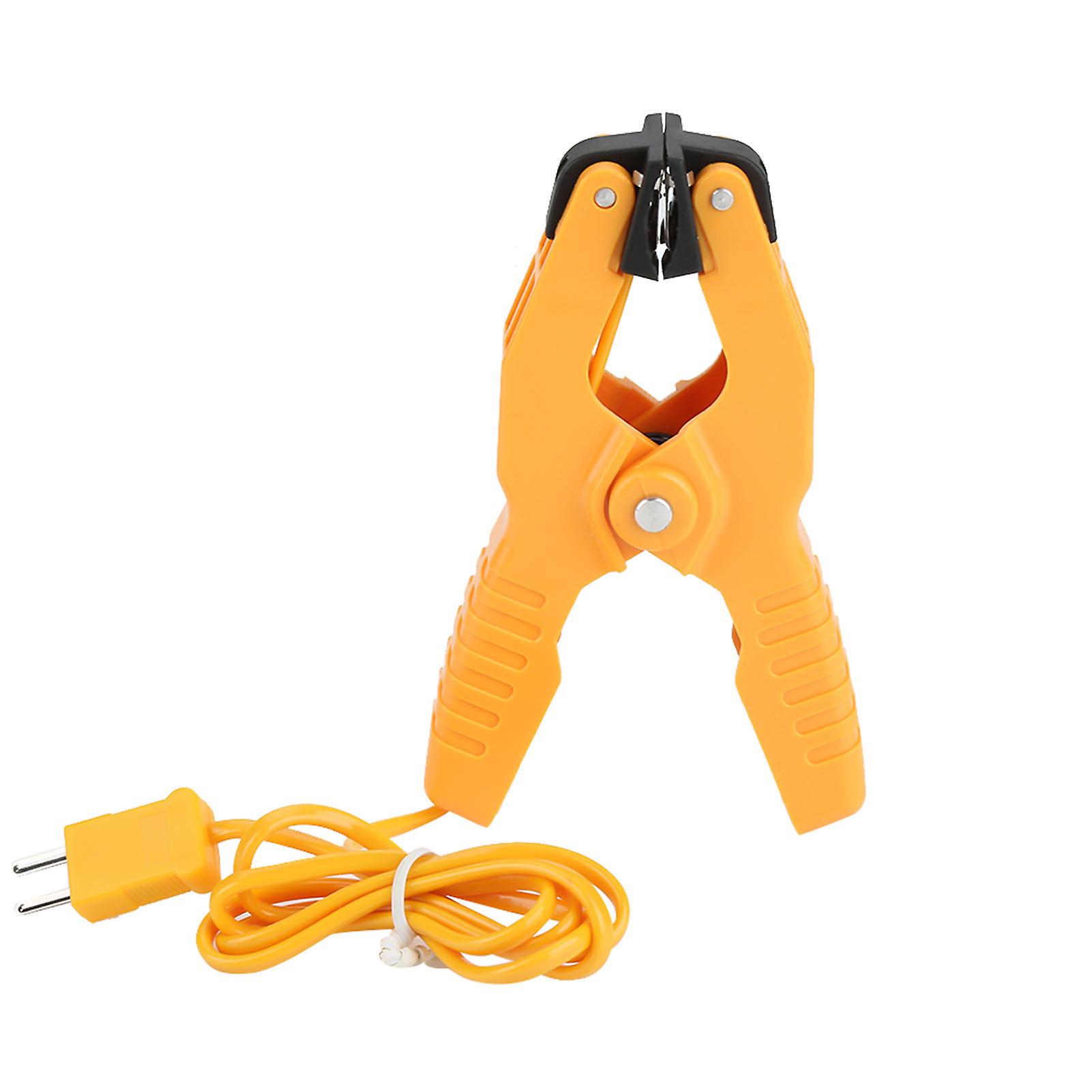 Thermocouple Clamp HT-05 K Type Thermocouple Sensor Temperature Lead Pipe Clamp for Industrial Temperature Measurement 1~3/8"-40~200℃