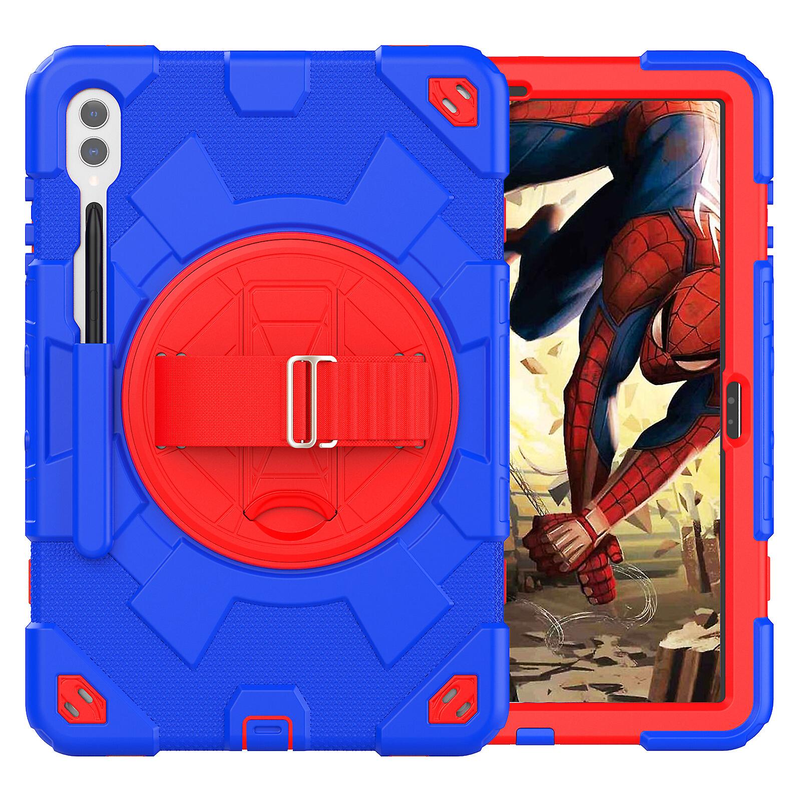 Case for Samsung Galaxy Tab S9 Plus with 360 Rotating Handle Stand and Adjustable Shoulder Strap