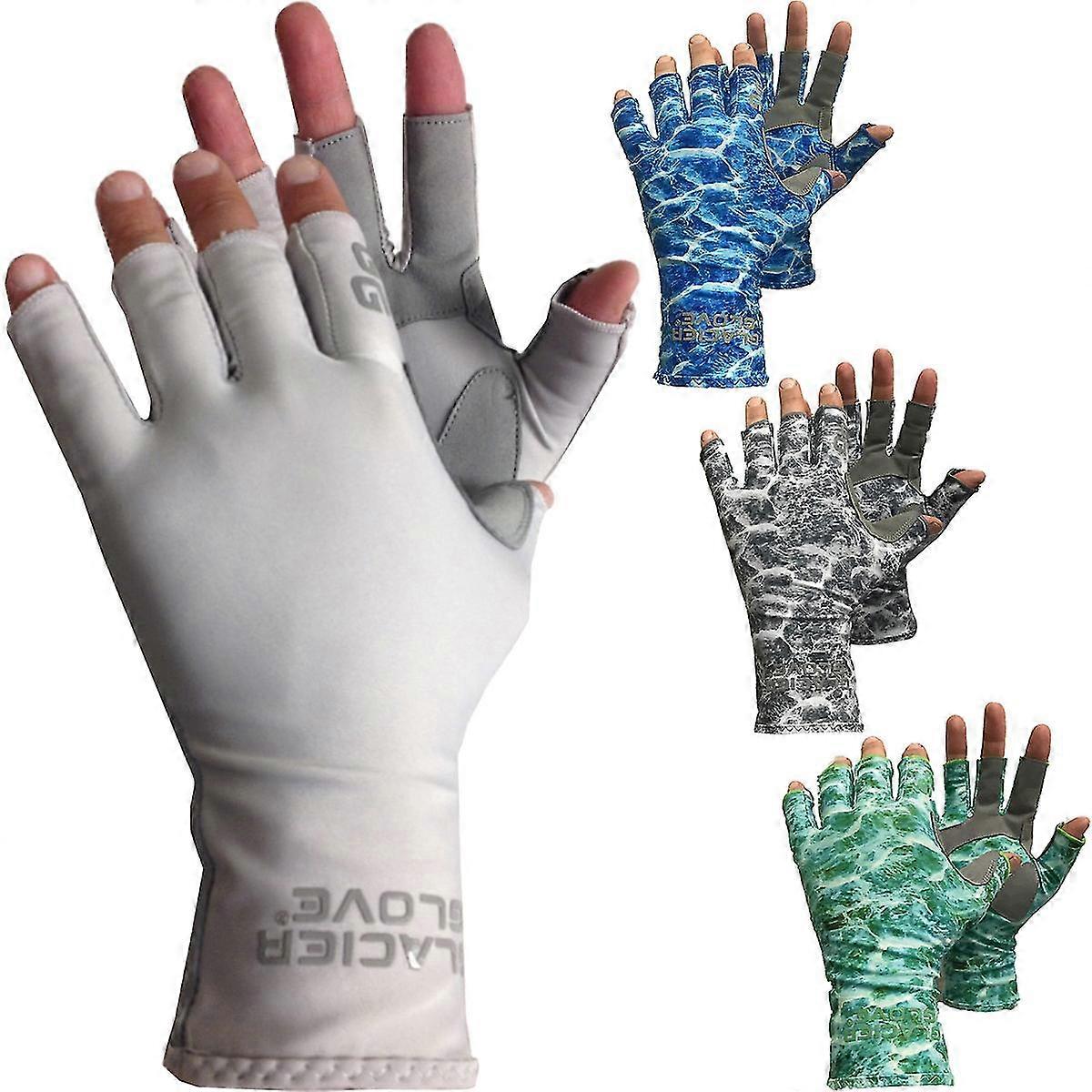 Guantes de Fingerless sol glaciar guante Islamorada