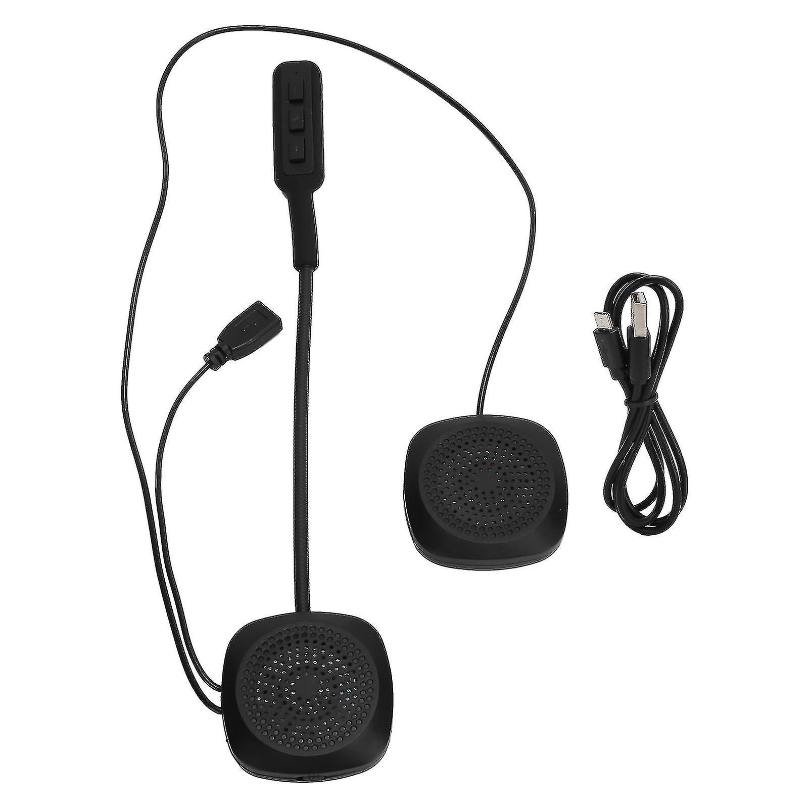 Wireless Bluetooth 5.0 Stereo Noise Reduction Headset for Motorcycle Helmet