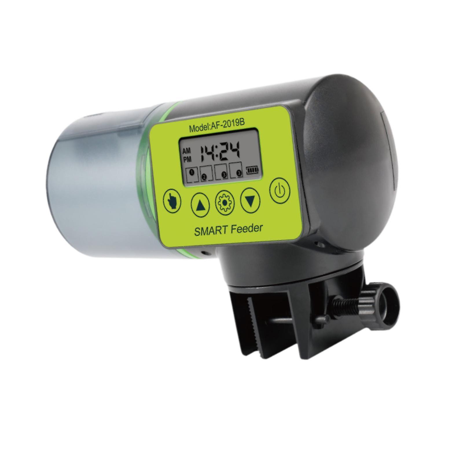 Automatic Fish Feeder Battery Operated LCD Screen Adjustable Aquarium Feeder