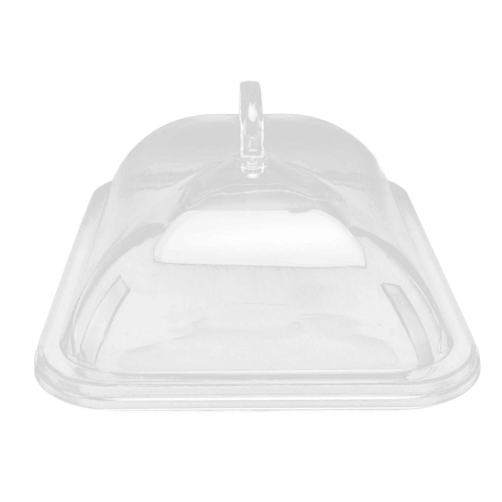 Clear Acrylic Rectangular Splatter Cover Dustproof Plate Cover Large