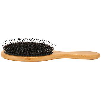 Holzgriff Haarbürste Tragbare Borsten Kopfhautmassage Entwirren Haarbürste Styling-Tool
