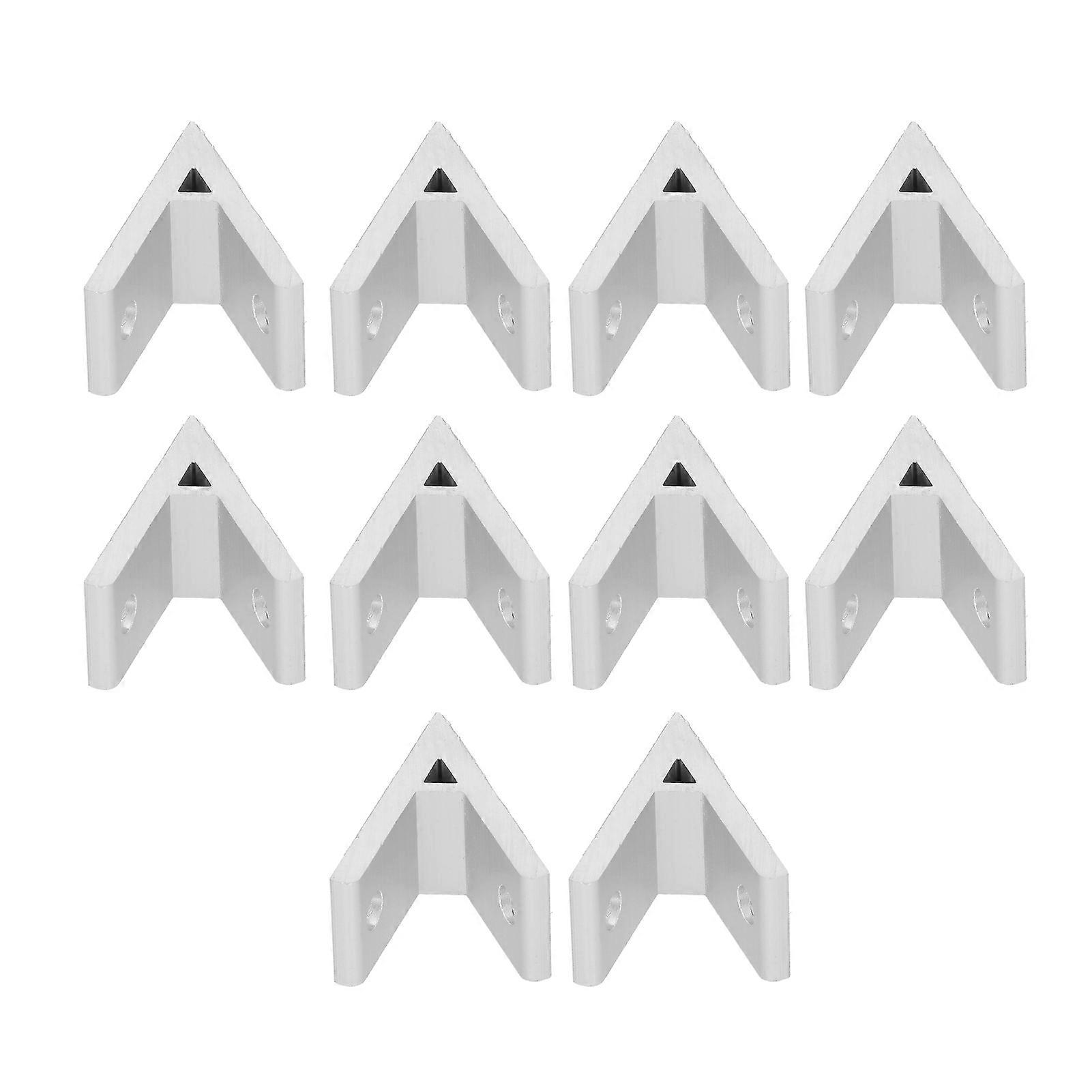 10個アルミニウムアングルコーナー工業用プロファイルコネクタアクセサリ2030404550603030?45