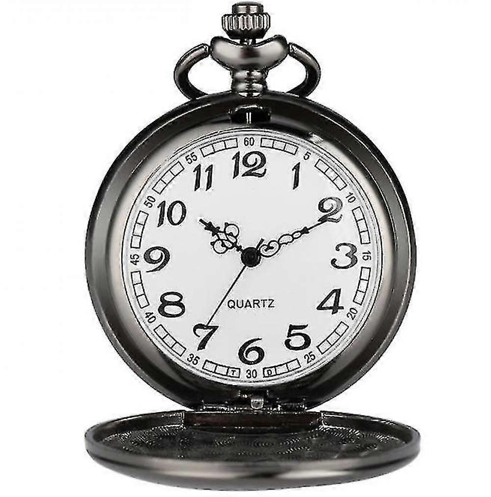 Pocket Watch With Chain Memory Present For Parents