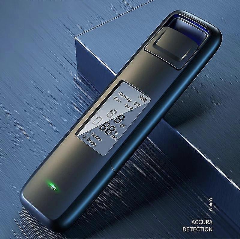 Electronic Breathalyzer Dustproof Design, USB Rechargeable Portable Breathalyzer