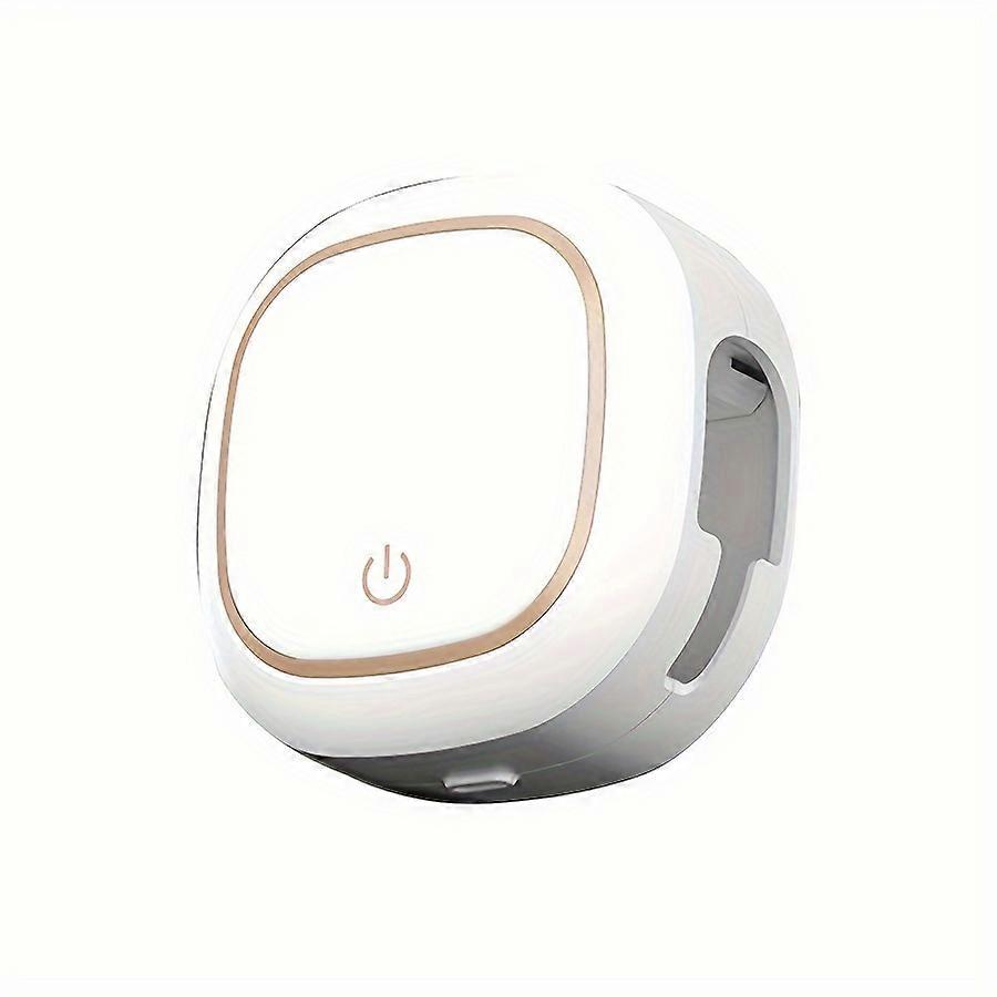 Sleek No-Drill Uv Toothbrush Sanitizer With Automatic Sterilization, Usb Fast Charging & Hot Air Drying - Ra-966