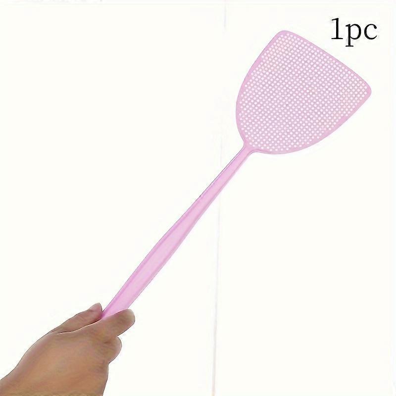 Fly Swatter, Durable Plastic Fly Swatter, Household Summer Mosquito Swatter, Manual Fly Swatter With Long Handle, Fly Mosquito Insect Killer, Pest Con