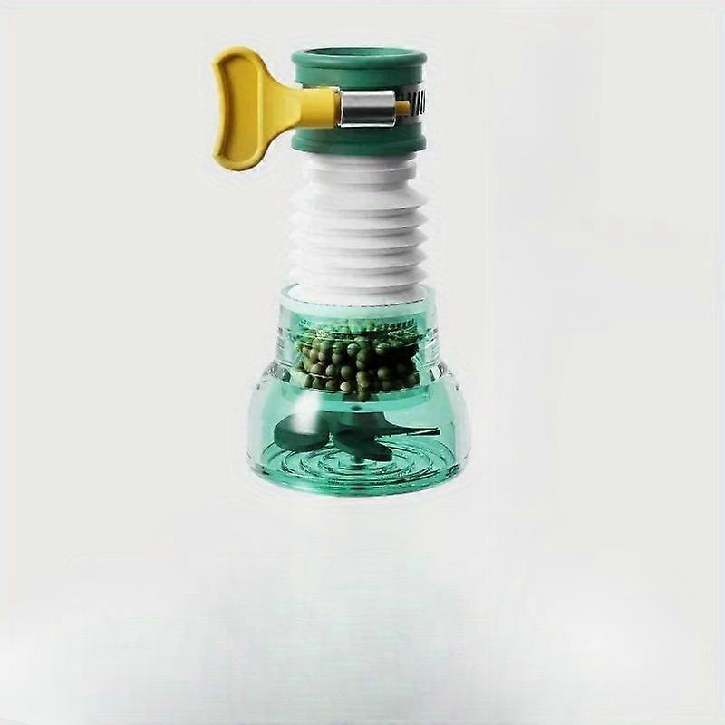 Faucet Water Filter - Non-Electric, Splash-Proof Shower Extender & Booster