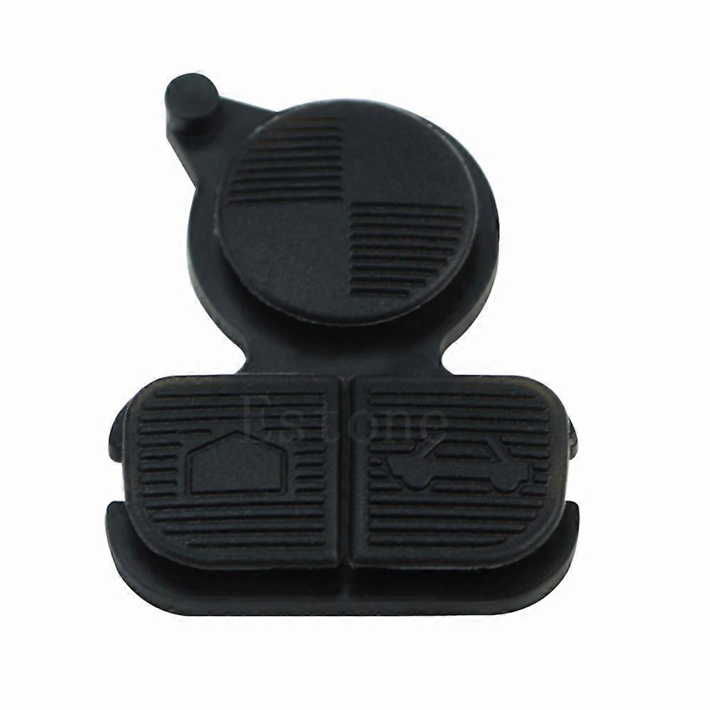 Qilejvs 1pc Replacement Remote Key Keyless Buttons 3 Button Pad Fit For Bmw E38 E39 E36 -m25
