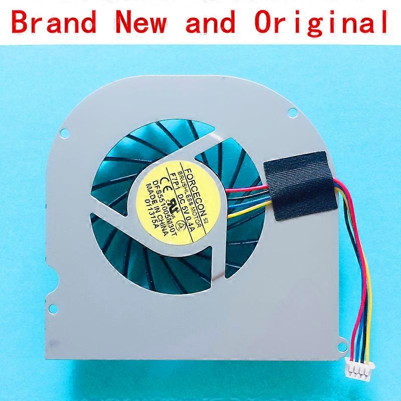  مروحة تبريد وحدة المعالجة المركزية للكمبيوتر المحمول مبرد المبرد نوت بوك ل ASUS FORCECON F7P1 DFS551005M30T X82 X88 F81 F83 F82A  