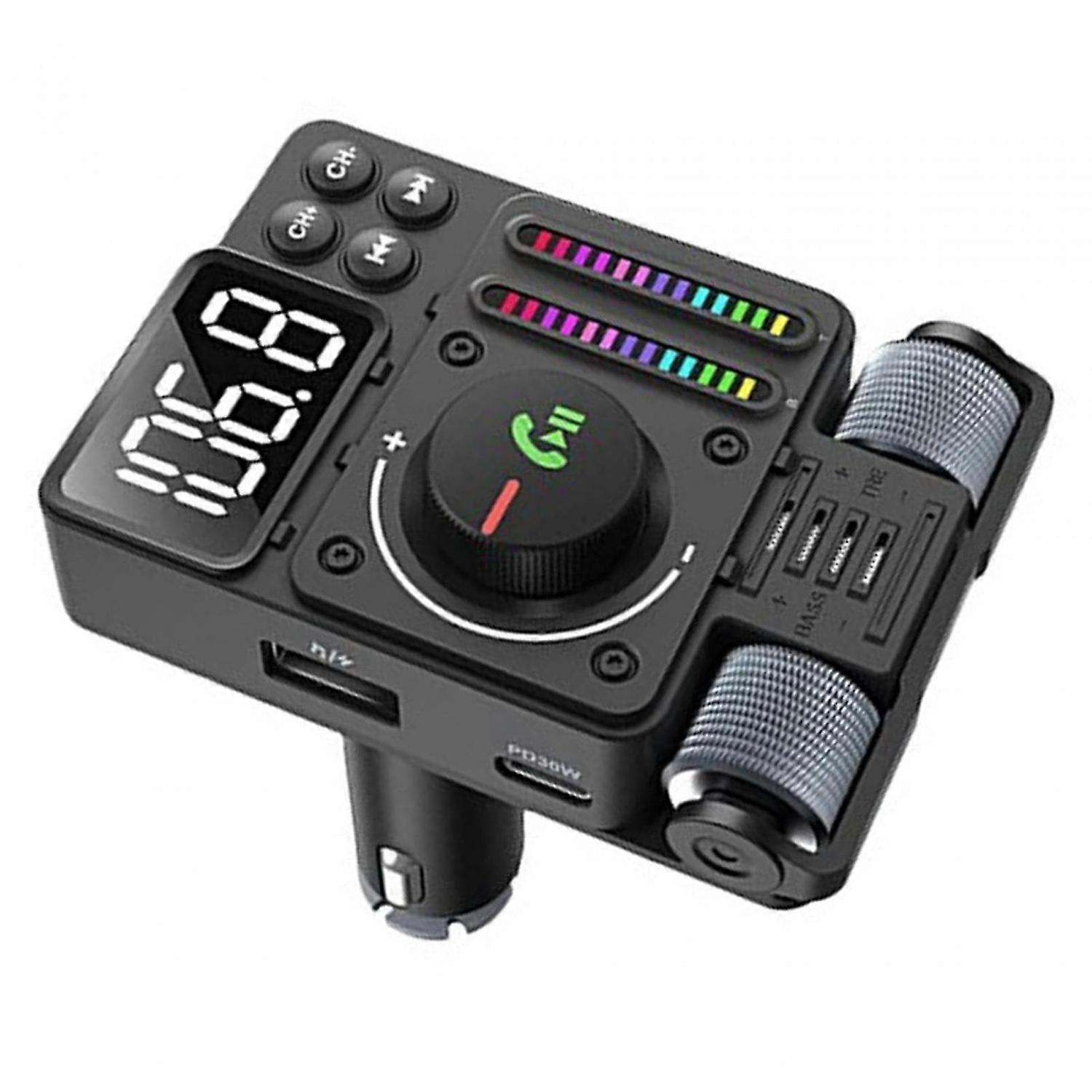 Bluetooth Fm Transmitter Radio Receiver Automotive Car Mp3 Bluetooth Adapter