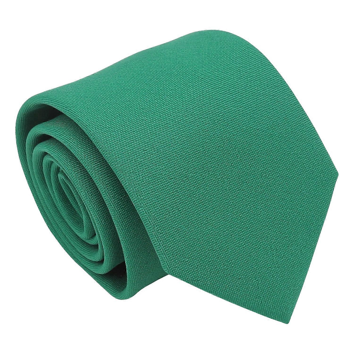 Emerald Green Plain Matte Tie