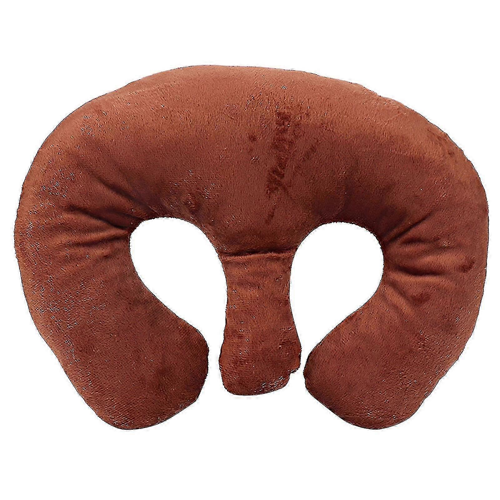 Beauty Salon Breast Support Pillow Spa Massage Chest Pillow Cushion Dark Coffee