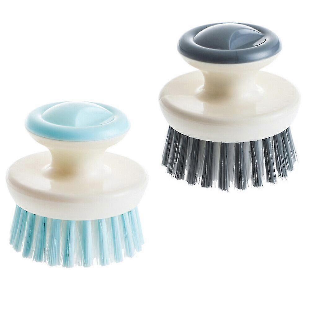 2pcs Pratical Cleaning Brushes Home Restaurant Kitchen Supplies Tools