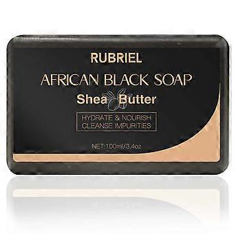 Black Soap For Cleansing Moisturizing Exfoliating Soap For Body Cleaning Hand Made Soap 100g