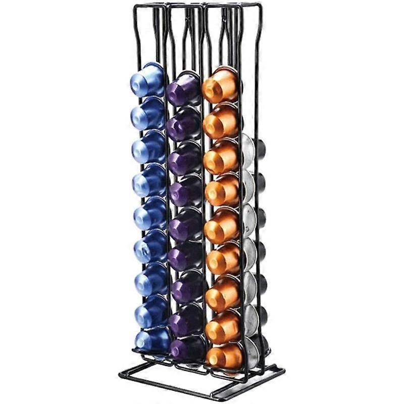 Barsinfi 40/60 Durable Rotatable Nespresso Coffee Capsule Dispenser