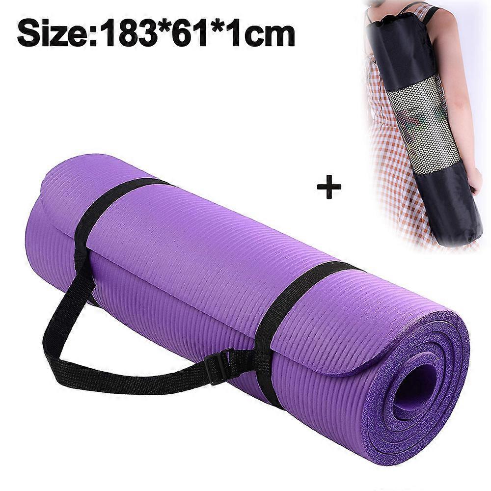 High Quality Non-Slip Yoga Mat with Carrying Strap