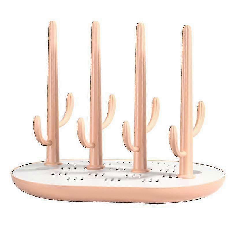 Portable Antibacterial Drying Rack For Bottles With Removable Drip1pcsgreen
