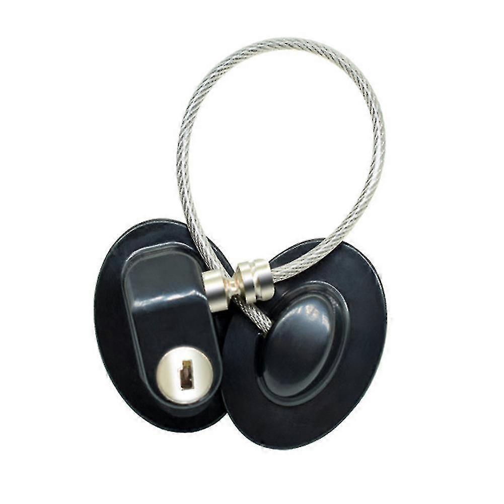 Window Cabinet Door Punch Free Protection Rustproof Refrigerator Lock Drawer