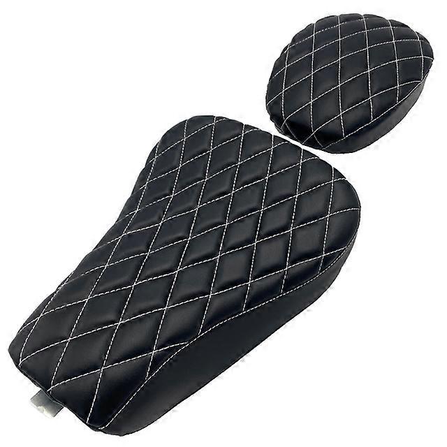 NEW PU leather motorcycle front cushion and rear cushion travel seat for Harley Sportster XL1200 72 48 XL883 883 2004-2019