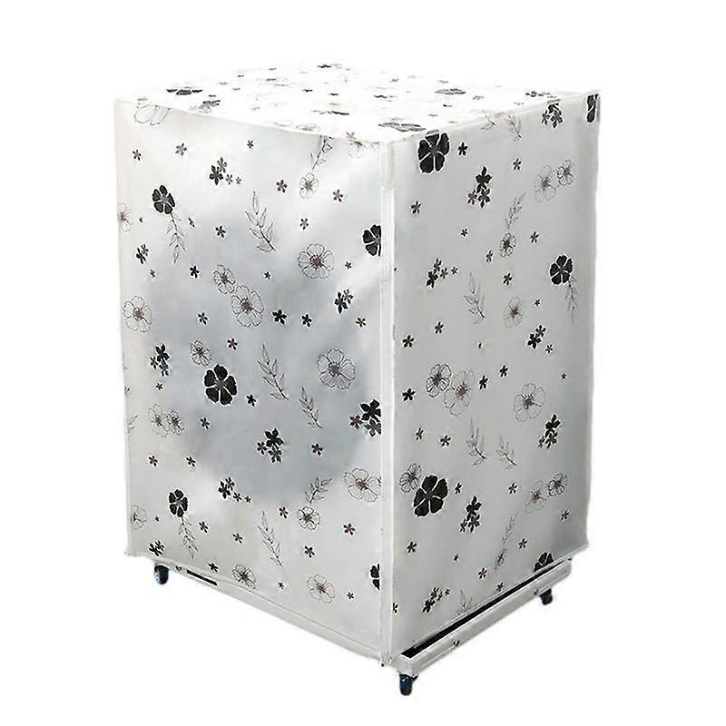 Washing Machine Cover Washer Dryer Cover for Front Loading Machine Waterproof Dust Proof Thicker Pattern Home Decoration Tool