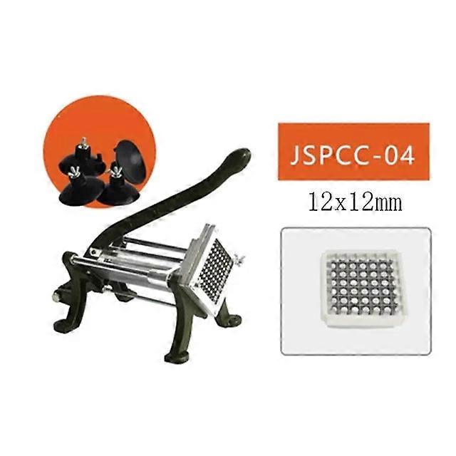 Edelstahl Strip Slicer Kartoffelschneider Kommerziell Pommes frites Zerkleinern Gemüse Obst Hacken Hine