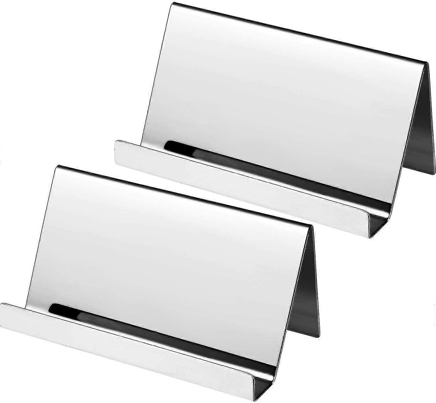 2 Pack Less Steel S Hs Desktop Display Rack Izer