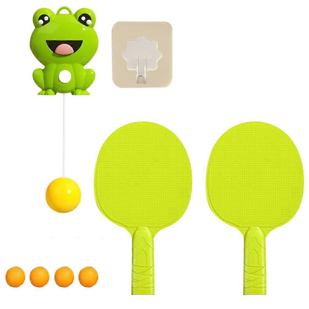 Intérieur suspendu Baskets de tennis de table Portable Set Self-Practice Home Table Tennis pour garçons filles enfants