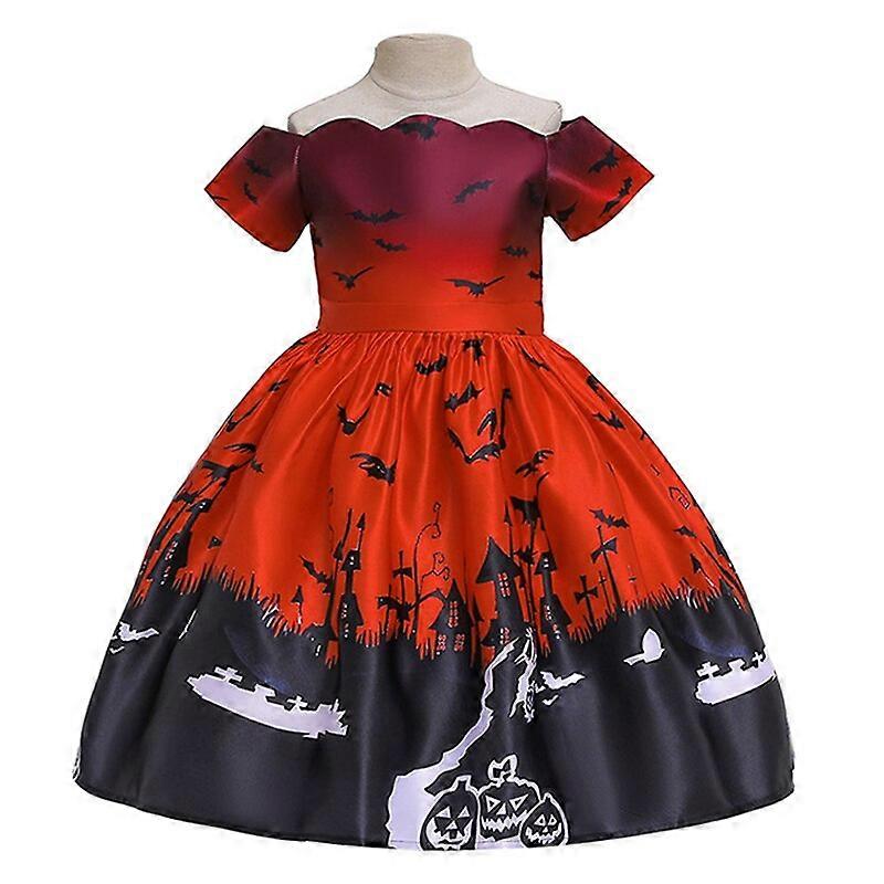 New Vampire Cosplay Costum Rochie dovleac Bat Party Îmbrăcăminte costum de Halloween pentru femei fete