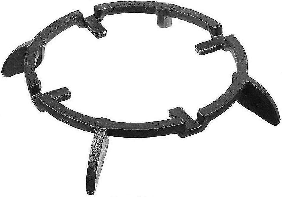 Herd Untersetzer Herd Pan Topf Unterstützung Stand Rack Support Ring für Wok Gas (1pc, schwarz)