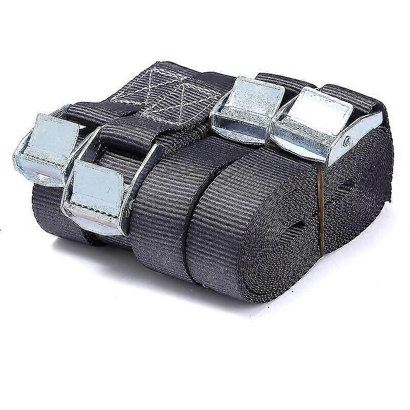 4 Pack Audew Heavy Duty Lashing Strap Cargo Tie Down Strap 16 Ft-500lb Load Cap