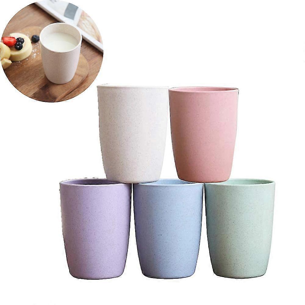 Cup Without Handle, Indestructible Reusable Cups, Biodegradable Wheat