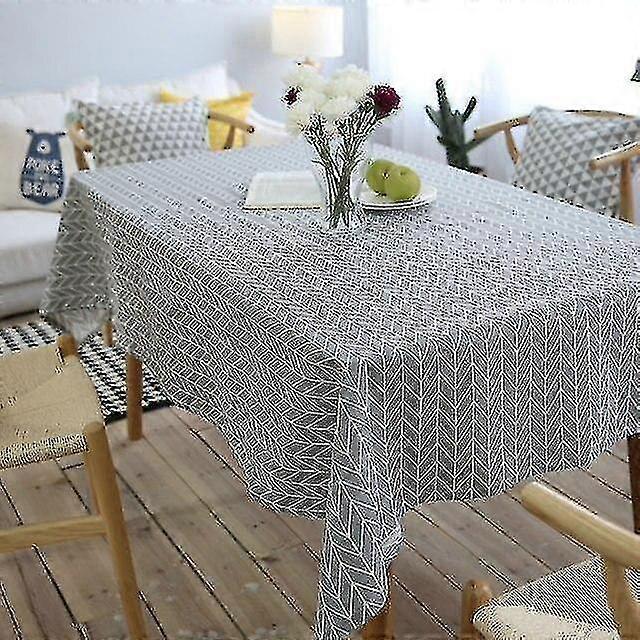 Table Cloth Tablecloths Cover Decorative Cotton Linen Tablecloth Rectangular