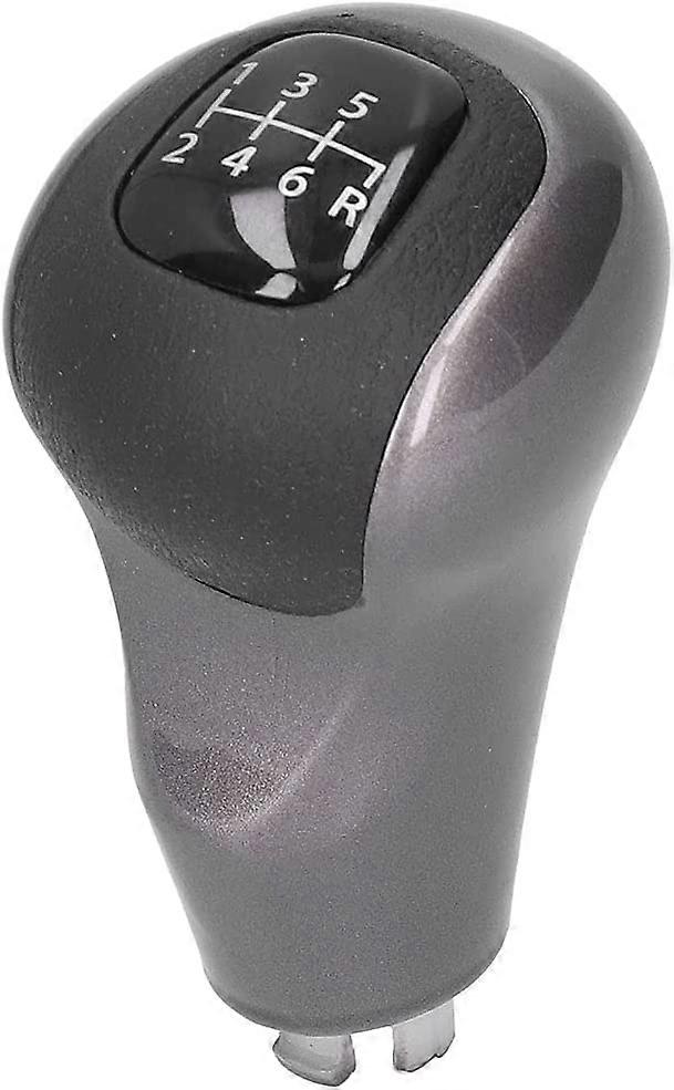 6 Speed MT Shift Knob Gear Stick Replacement For Honda Civic DX EX LX 2006-2011(B (Black))