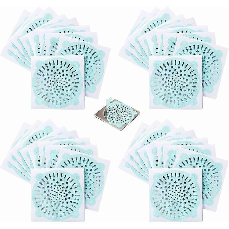 40 Pieces Shower Hair Filter Hair Catcher Shower Sink Filter Floor Drain Filter Bathtub Sink Filter Sewer Filter Strainer Filter Drain Protector for B