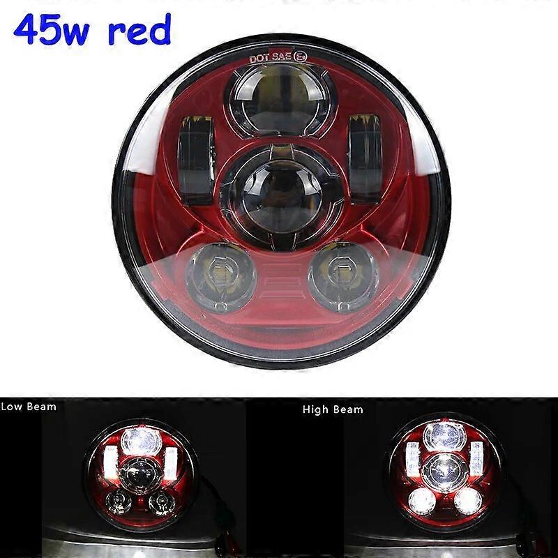 Phare LED Triple vitesse 80W, 5-3/4 5.75, pour Harley Sportster 883 1200, Iron 883, Dyna, Street Bob FXDB  201355758