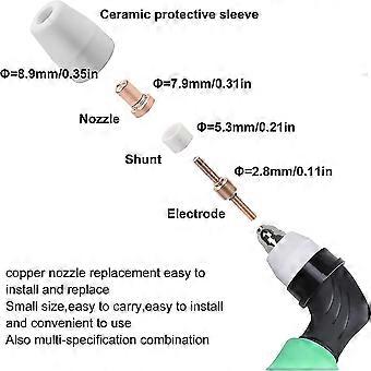 Parkside Plasma Cutter Nozzle Consumables Parkside Tip Nozzle Plasma Cutter Electrode Tip Nozzle Consumable for Cut 30 40 50 (25 Pieces Parkside Plasma Cutter Nozzle Consumables Parkside Tip Nozzle Plasma Cutter Electrode Tip Nozzle Consumable for Cut 30 40 50 (25 Pieces