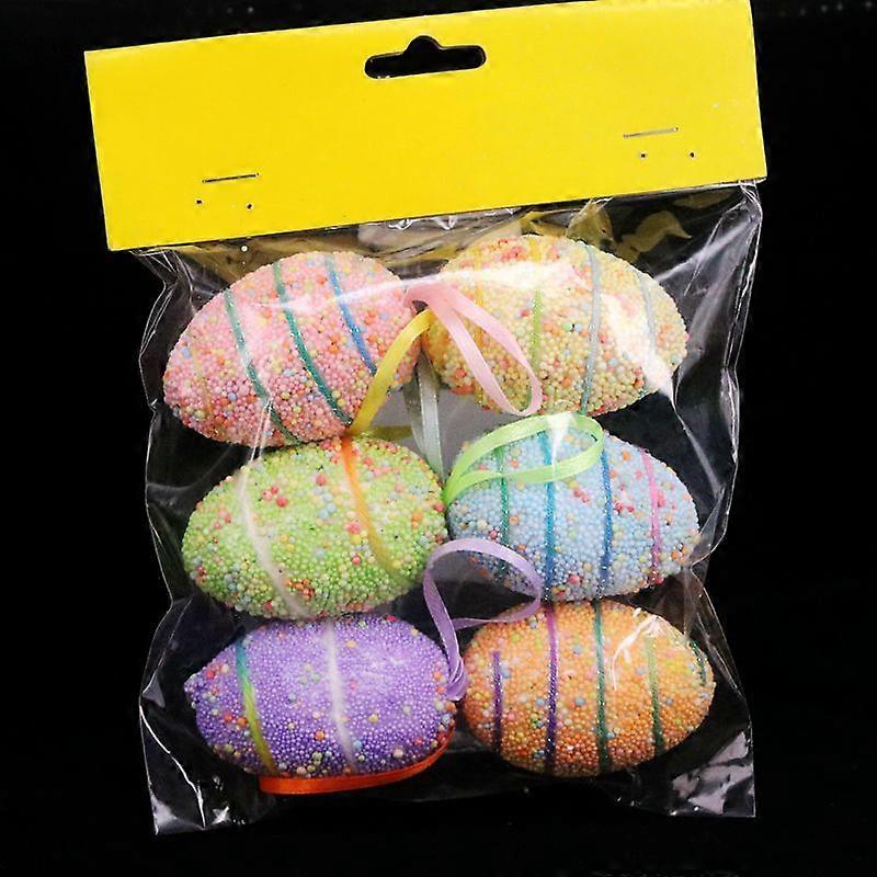 Easter Bunny Nest Eggs 4x 6cm Easter Decorative Eggs Children Easter Gifts