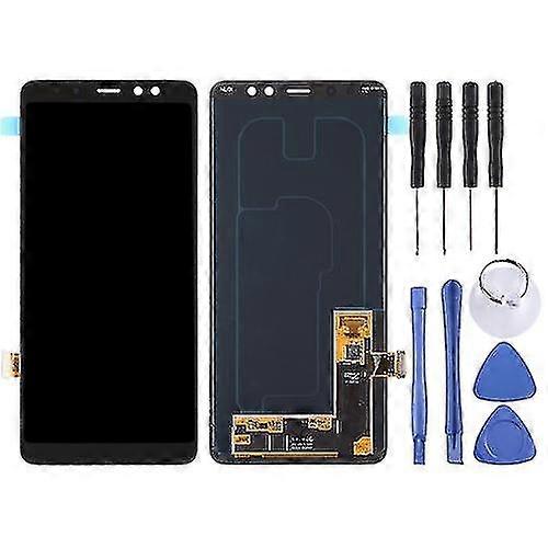 Super Amoled Lcd Screen Compatible with Galaxy A8+ (2018) / A730 With Digitizer Complete Assembly