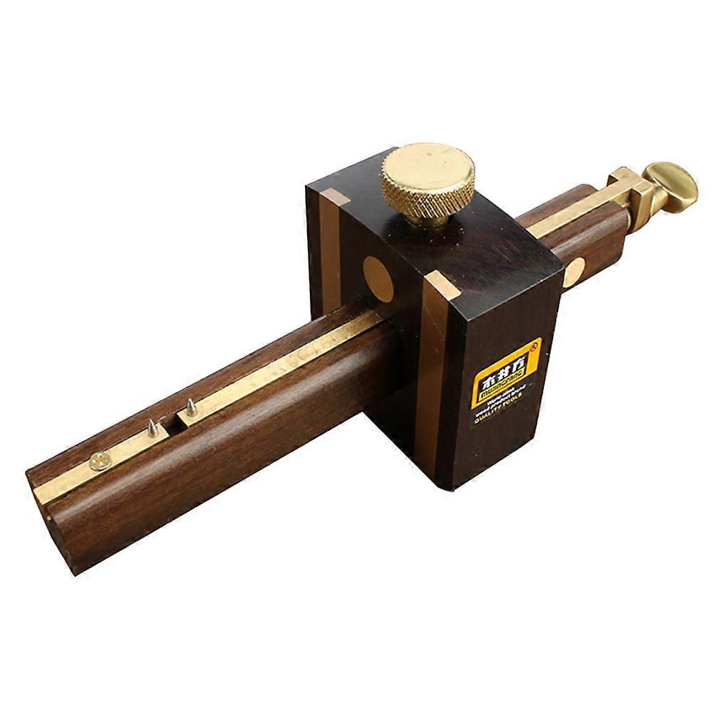 Houtmarkeringsmeter Hout Scribe insteekmeter met messing schroefmeetinstrument