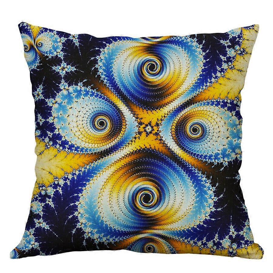 Moda impressão fronha de linho capa de almofada sofá do carro decoração de casa design 2436