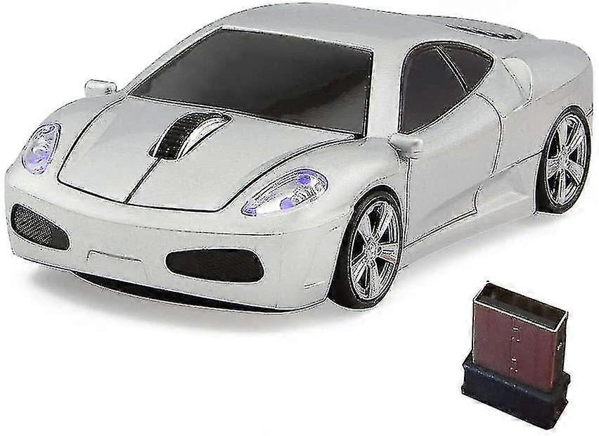 Car Wireless Mouse Ergonomic Optical Mice Usb 2.4g Mini Receiver For Windows Laptop Notebook Mac